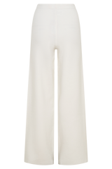 Kerrymae Straight Leg Knit Pants - Off White