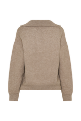 Luca Knit Jumper - Beige Marle