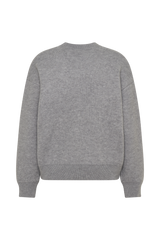 Lulu Oversized Knit Jumper - Grey Marle