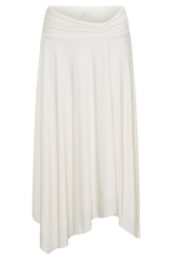 Luu Slinky Midi Skirt - Ivory