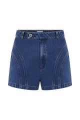 Meadow Denim Shorts - Dark Blue