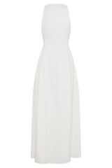 Sienna Button Down Maxi Dress - White