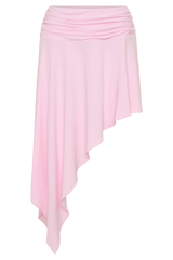 Talise Modal Hankie Midi Skirt - Ballet Pink