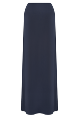 Vivica Slinky Gathered Maxi Skirt - Midnight Navy