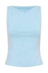 Nicolette Sleeveless Tank Top - Pale Blue