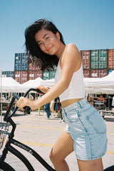 RDNW06 - Denim Mid-Length Short
