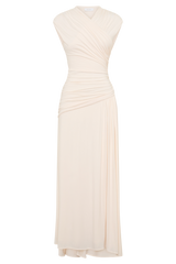 Winslow Cross Over Modal Maxi Dress - Ivory