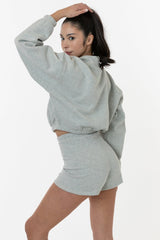 CF330 - Cotton Fleece High Waist Fitted Short