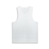 'White' Waffle Knit Tank Top