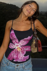 Chic Sexy Floral Print Cami Top