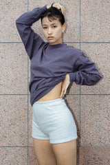CF330 - Cotton Fleece High Waist Fitted Short