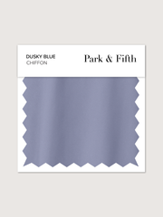 Dusky Blue Chiffon Swatch