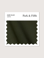 Dark Olive Satin Swatch