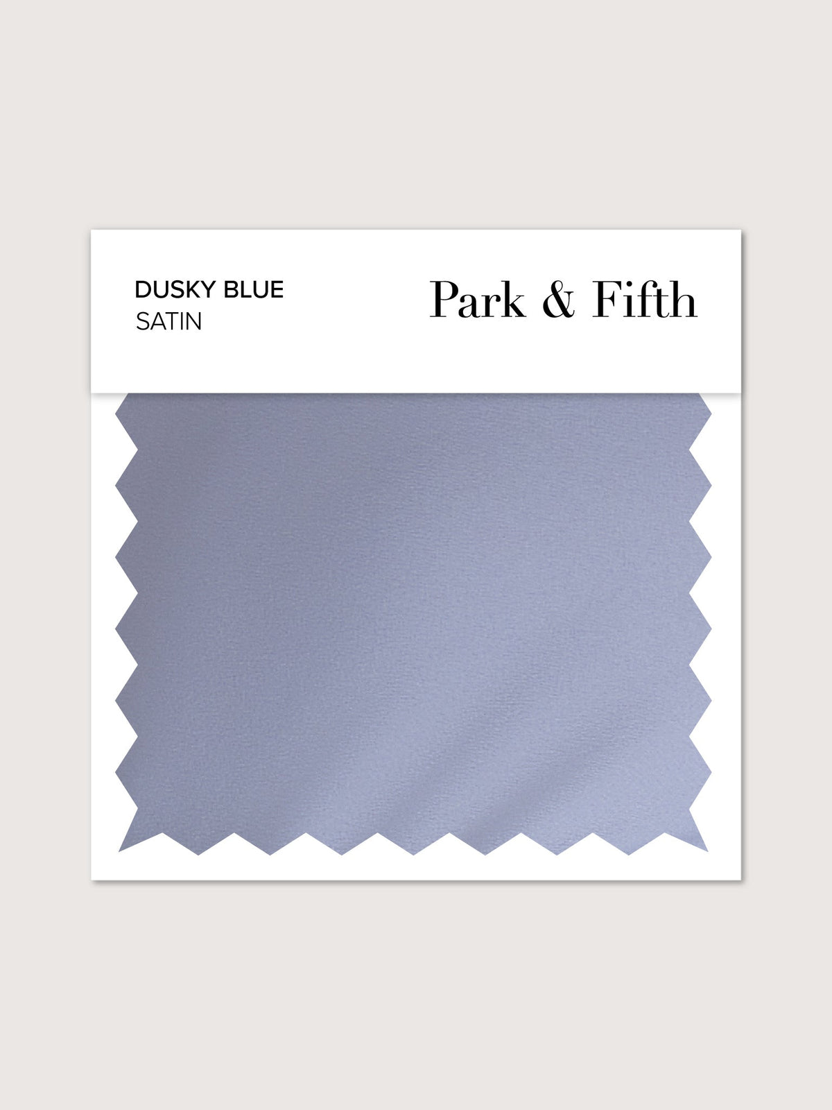 Dusky Blue Satin Swatch