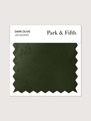 Dark Olive Jacquard Swatch