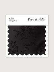 Black Jacquard Swatch