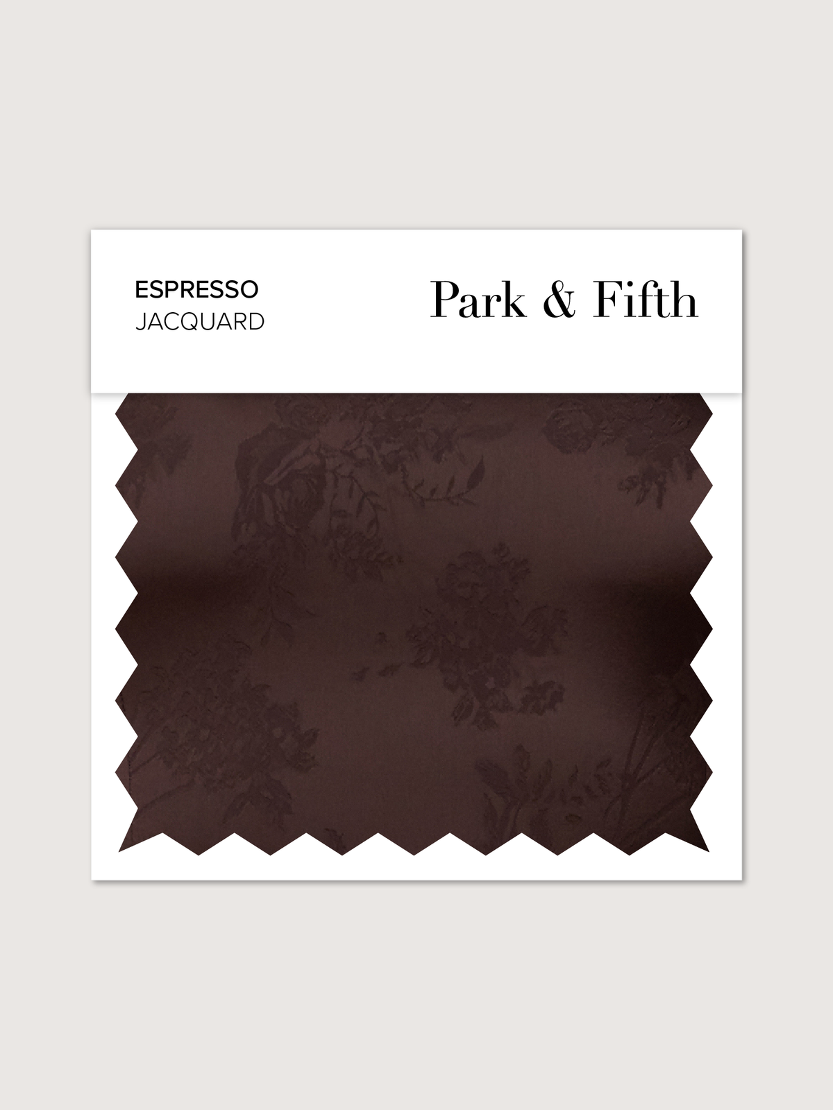 Espresso Jacquard Swatch