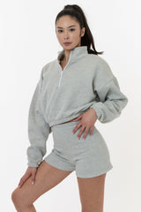 CF330 - Cotton Fleece High Waist Fitted Short